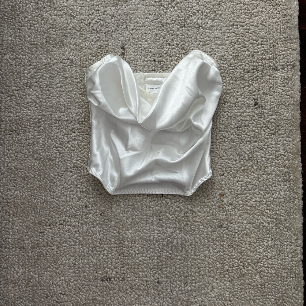 Lovers & Friends white corset top XXS - Picture 6 of 6